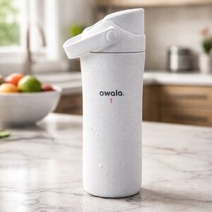 Owala White Water Bottle-Rare! Color Drop Fairways For Days NEW